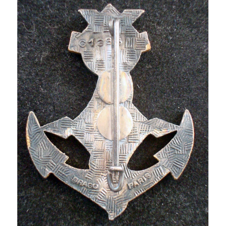 Insigne de la 11° Compagnie Portée d’Infanterie de Marine DRAGO émail