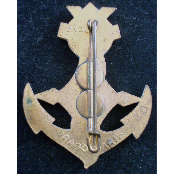 Insigne de la 11° Compagnie Saharienne Portée Africaine DRAGO émail