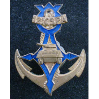Insigne de la 12° Compagnie Saharienne Portée Africaine DRAGO émail