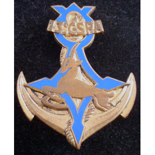 Insigne de la 13° Compagnie Saharienne Portée Africaine DRAGO émail