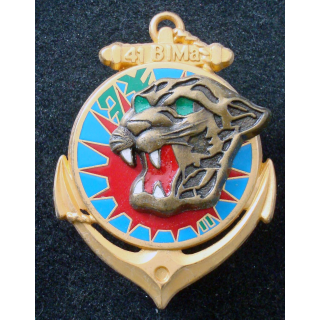 Insigne du 41° Bataillon d’Infanterie de Marine BOUSSEMART G. 3448