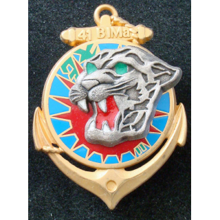 Insigne du 41° Bataillon d’Infanterie de Marine BOUSSEMART G. 3448