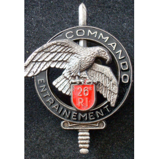 insigne du Centre d'Entrainement Commando du 26° RI DELSART GS.31