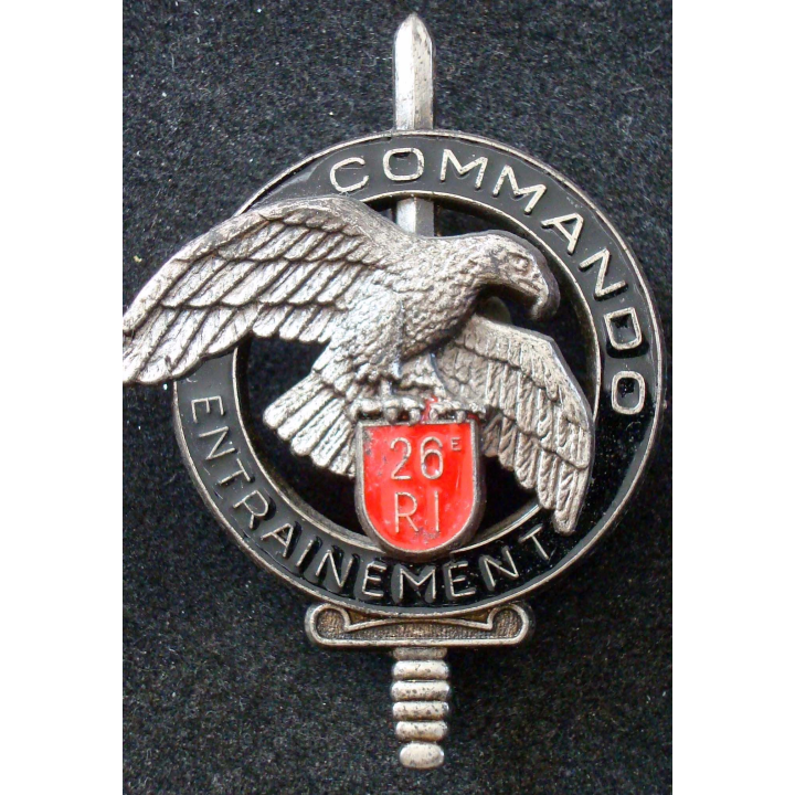 insigne du Centre d'Entrainement Commando du 26° RI DELSART GS.31
