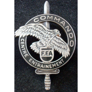Insigne du Centre d'Entrainement Commando des FFA Drago G. 2089