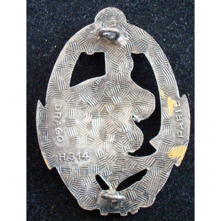 Insigne du 5° Régiment de Tirailleurs Sénégalais DRAGO PARIS H. 314