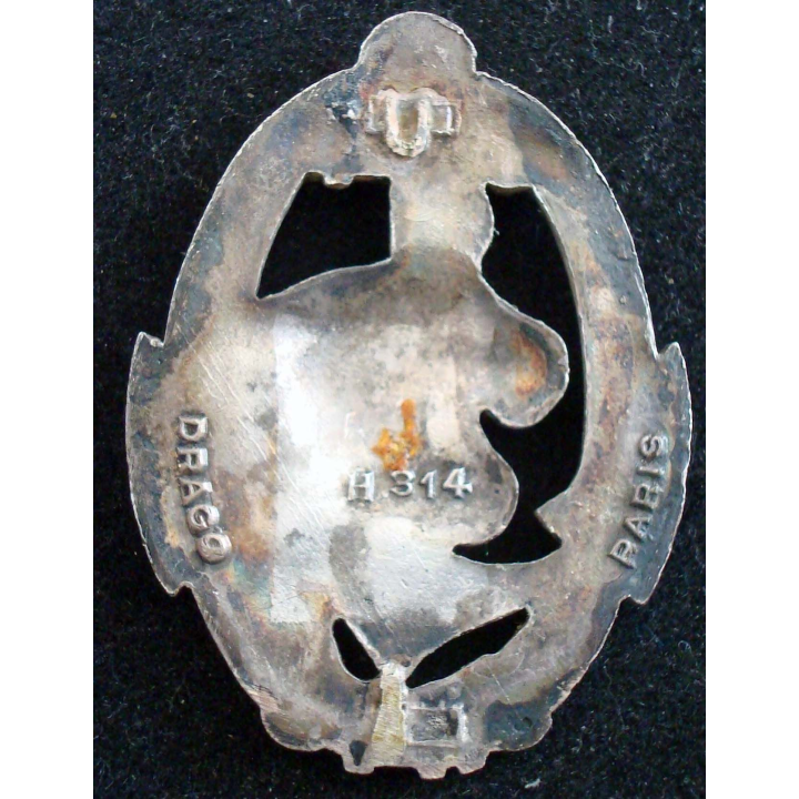Insigne du 5° Régiment de Tirailleurs Sénégalais DRAGO PARIS H. 314