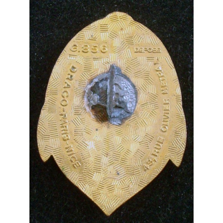 Insigne du Bataillon Autonome du Soudan Ouest DRAGO O METRA G. 856