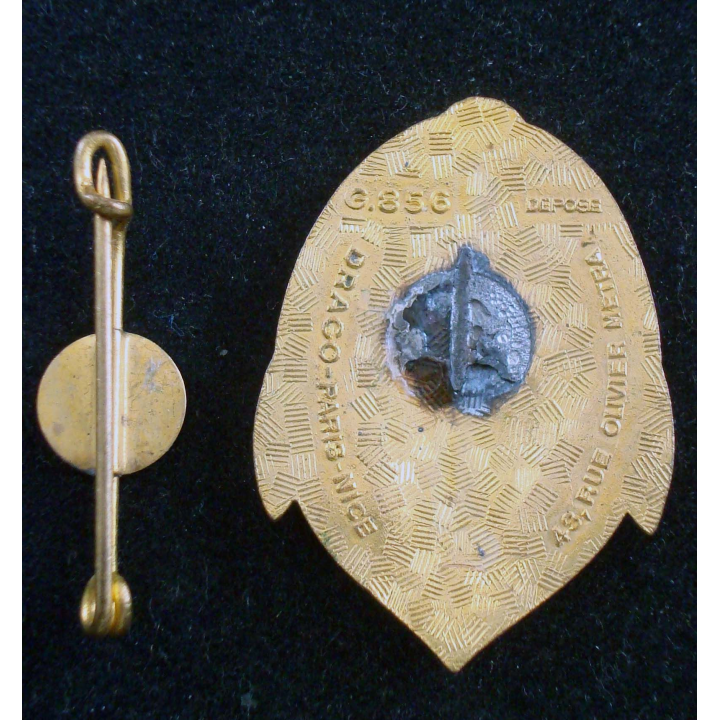 Insigne du Bataillon Autonome du Soudan Ouest DRAGO O METRA G. 856