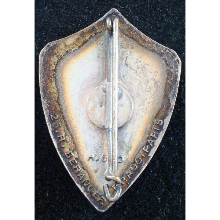 Insigne 13° Tirailleurs Sénégalais DRAGO BERANGER H650 relief émail