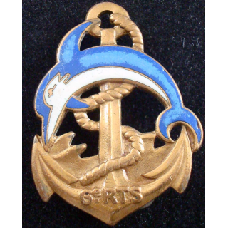 Insigne 6° Régiment de Tirailleurs Sénégalais DRAGO O METRA Déposé