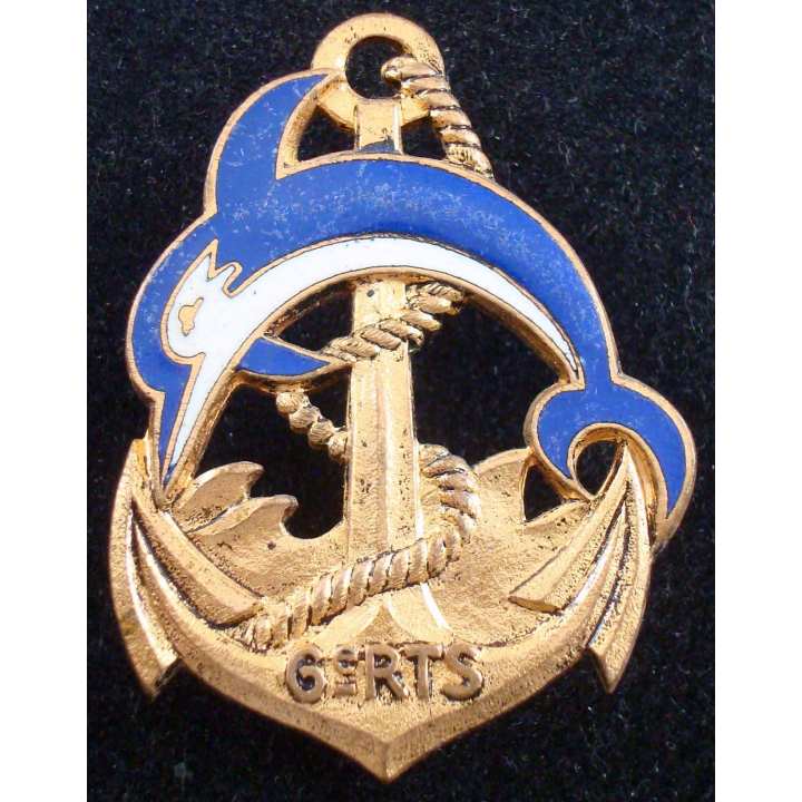 Insigne 6° Régiment de Tirailleurs Sénégalais OFSI PARIS émail