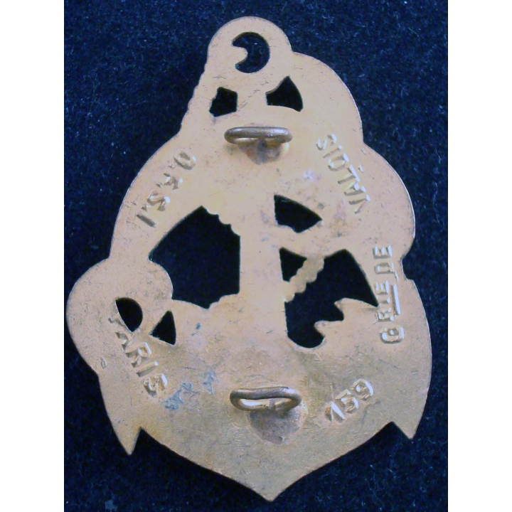 Insigne 6° Régiment de Tirailleurs Sénégalais OFSI PARIS émail