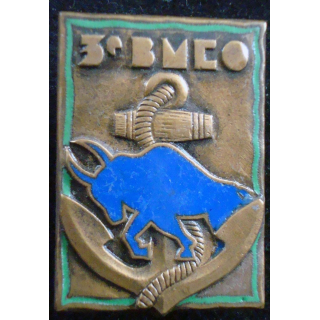 insigne 3° Bataillon de Marche d’Extrême Orient Drago Beranger Déposé