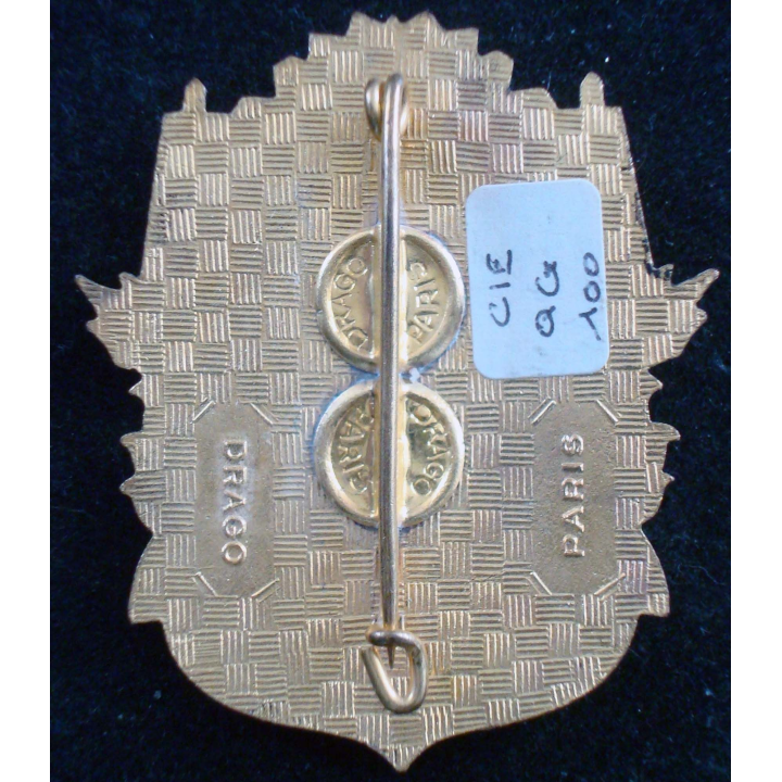 Compagnie de Q.G. de l’Armée Nationale Laotienne Drago Paris émail