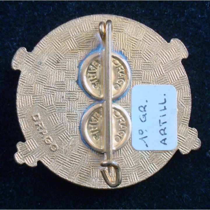 Insigne du 1° Groupe Artillerie LAO Drago Paris en émail