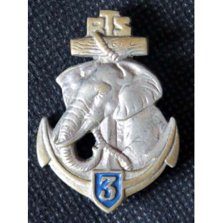 Insigne du 3° Régiment de Tirailleurs Sénégalais