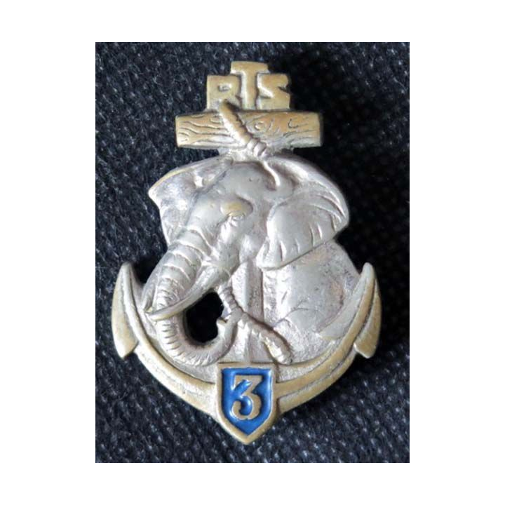 Insigne du 3° Régiment de Tirailleurs Sénégalais