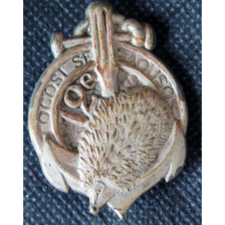 Insigne du 12° Régiment de Tirailleurs Sénégalais hérisson
