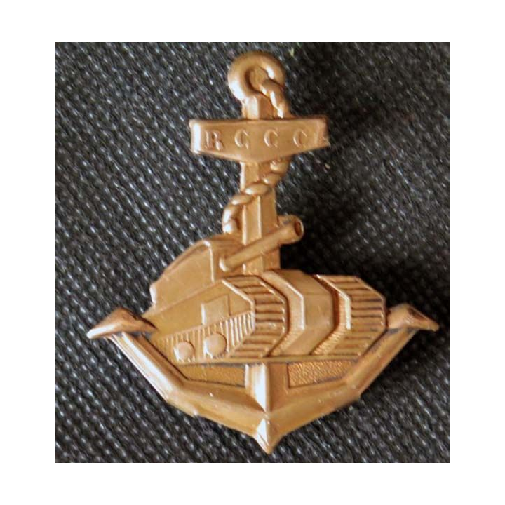 Insigne de béret du Régiment colonial chasseurs de chars RCCC