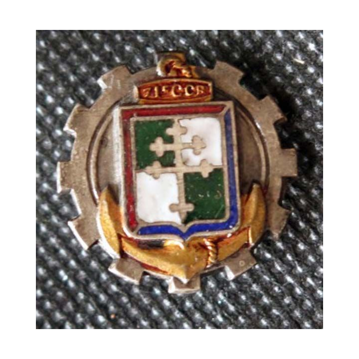 Insigne de la 71° compagnie de circulation routière Courtois H. 514.