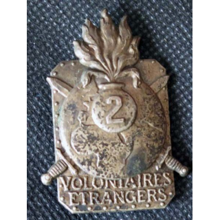 2° régiment de marche de volontaires étrangers RMVE ABPD