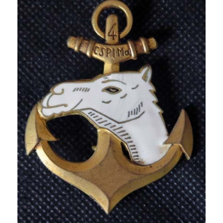 Insigne de la 4° Cie Saharienne Portée d’Infanterie de Marine CSPIMA
