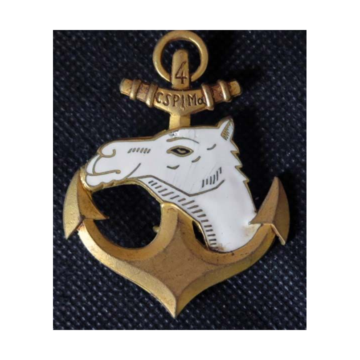 Insigne de la 4° Cie Saharienne Portée d’Infanterie de Marine CSPIMA