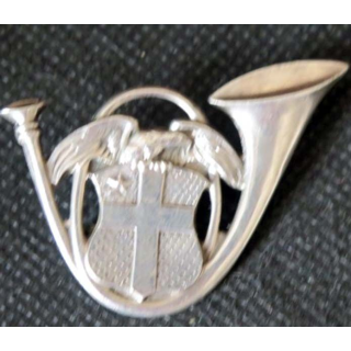 Insigne métallique du 13° bataillon de chasseurs alpins en ARGENT