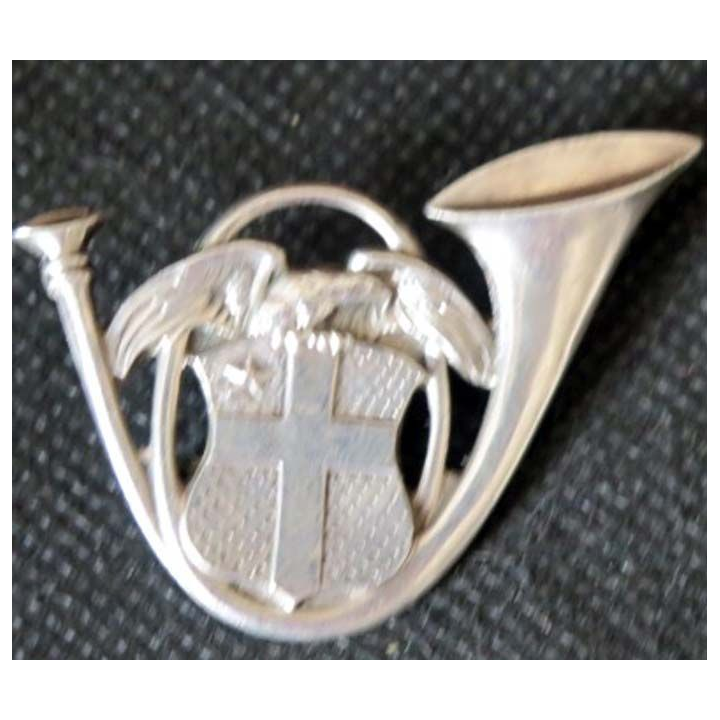 Insigne métallique du 13° bataillon de chasseurs alpins en ARGENT