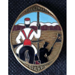 4° régiment de spahis marocains de fabrication Cartier en émail RSM
