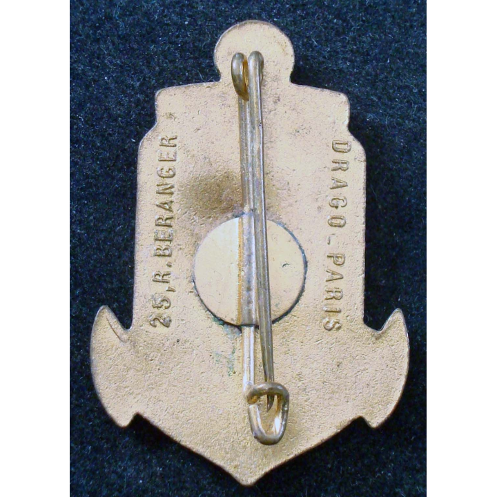Centre Administratif des Troupes Coloniales en Métropole Drago B émail