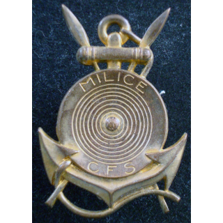 insigne Milice des Côtes françaises de Somalie ARTHUS BERTRAND