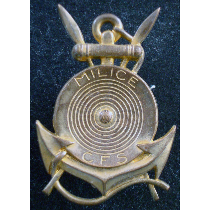 insigne Milice des Côtes françaises de Somalie ARTHUS BERTRAND