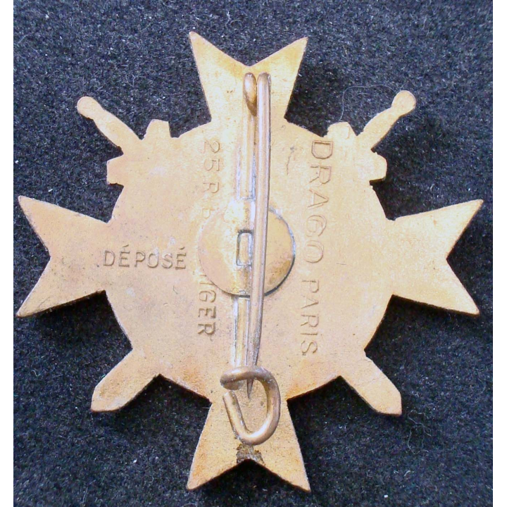 Insigne Section Technique des Troupes Coloniales Drago Béranger Déposé