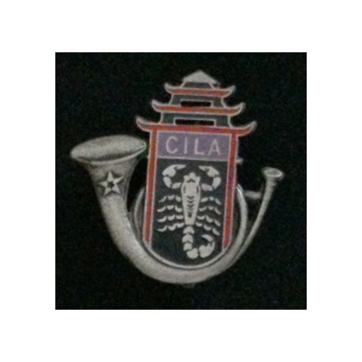 CILA  : COMPAGNIE  D'INFANTERIE LÉGÈRE D'AFRIQUE ÉMAIL (DRAGO)