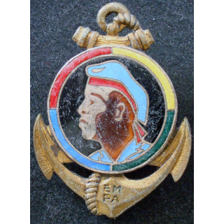 Insigne Ecole Militaire Préparatoire Africaine Drago Romainville G. 1072