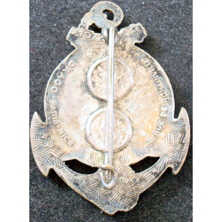 Insigne Ecole Militaire Préparatoire Africaine Drago Romainville G. 1072