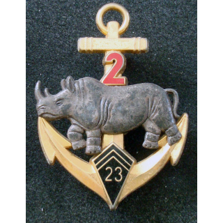 2° Escadron du 23° Bataillon d'Infanterie de Marine Rhinocéros