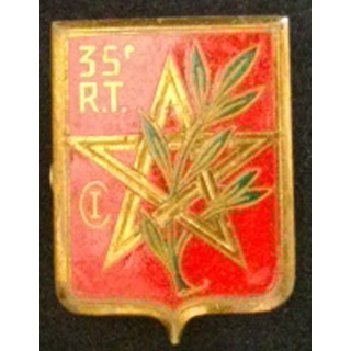 35°RT : 35°RÉGIMENT TIRAILLEURS ALGÉRIENS CENTRE D'INSTRUCTION