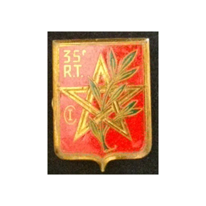 35°RT : 35°RÉGIMENT TIRAILLEURS ALGÉRIENS CENTRE D'INSTRUCTION