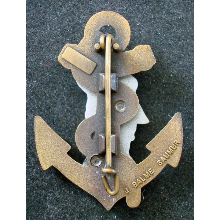 Insigne 3° Régiment d'Infanterie de Marine 1° Cie BALME SAUMUR
