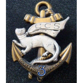 Insigne 3° Régiment d'Infanterie de Marine CCS BALME SAUMUR