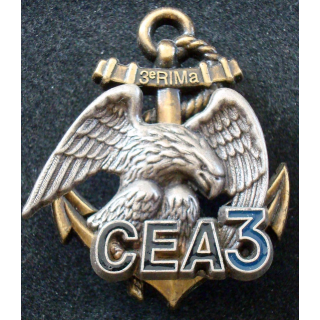 Insigne 3° Régiment d'Infanterie de Marine CEA BALME SAUMUR