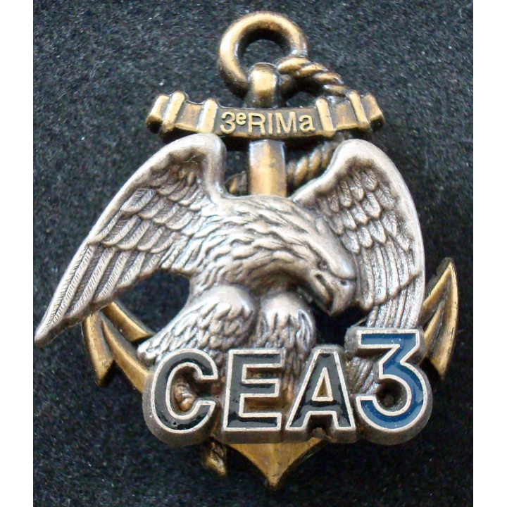 Insigne 3° Régiment d'Infanterie de Marine CEA BALME SAUMUR