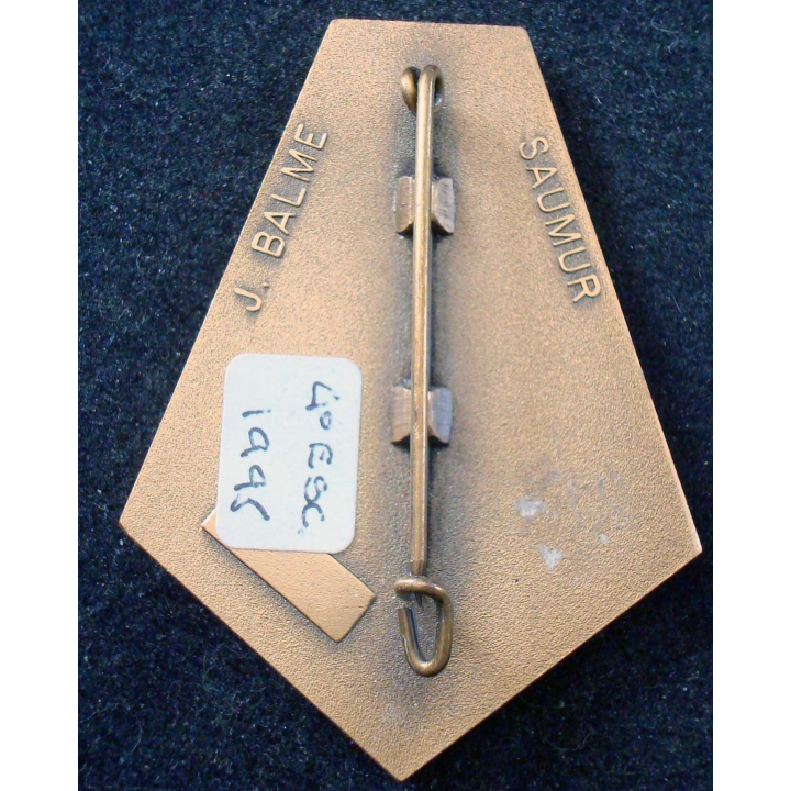 21° Régiment d'Infanterie de Marine 4° Escadron BALME SAUMUR bronze