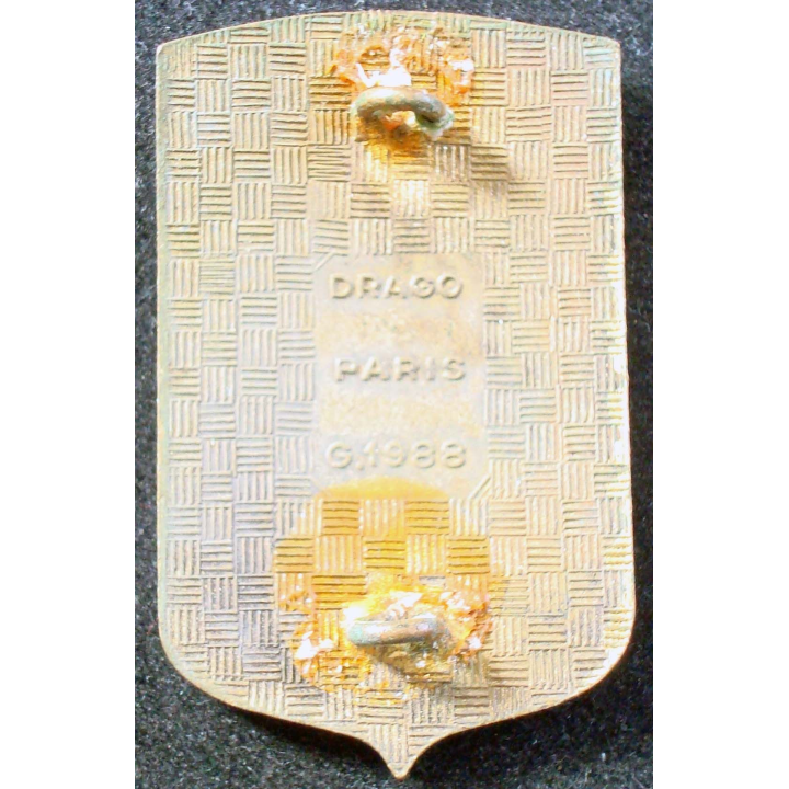 Insigne du 5° Régiment d'Infanterie de Marine DRAGO G. 1988 en émail