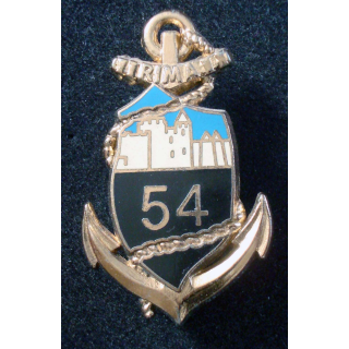 Insigne du 54° Régiment d'Infanterie de Marine DRAGO PARIS G. 2902