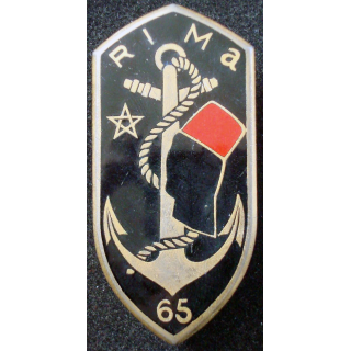 65° Régiment d'Infanterie de Marine ARTHUS BERTRAND G. 2031 émail
