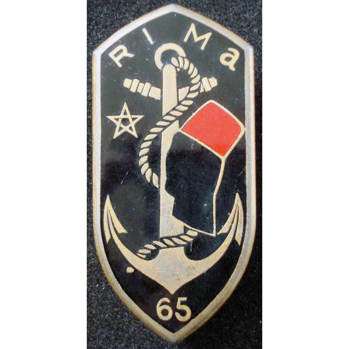 65° Régiment d'Infanterie de Marine ARTHUS BERTRAND G. 2031 émail